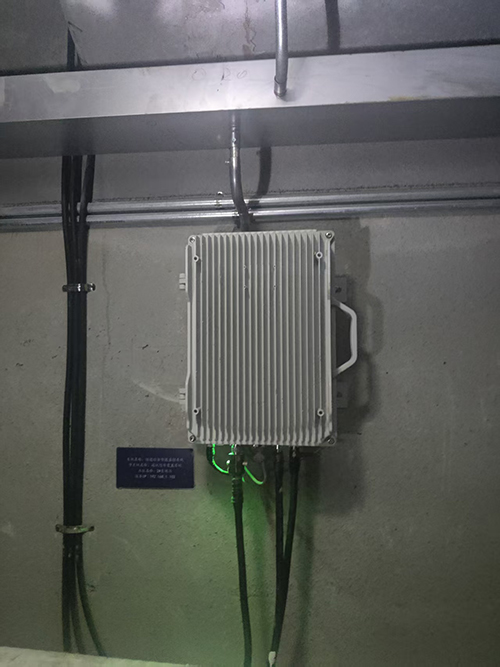  饶河电力管廊覆盖漏缆方式案例