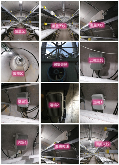  饶河电力管廊覆盖天线方案案例